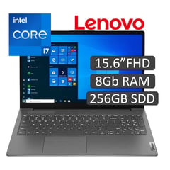 LENOVO - Laptop V15 G2 ITL i7-1165G7 8GB RAM Disco 256Gb SSD Pantalla 156 FHD Sin Sistema Operativo