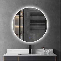 GENERICO - Espejo LED Táctil circular 60 cm RUNEN