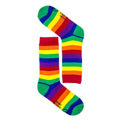 ABNORMAL SOCKS - Medias Algodón Bandera Pride Rayas colores