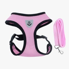 GENERICO - Pecheras para perros pequeños y gatos Talla S - Color Rosado