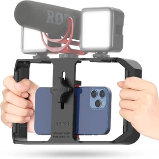 ULANZI - Soporte Jaula Celulares Smartphone U-rig Pro