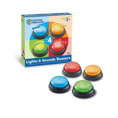 LEARNING - Resources Lights Sounds Buzzers -Zumbadores con luz y sonido