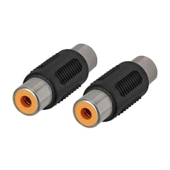 NEXUS - Conector empalme RCA doble hembra 02 unidades