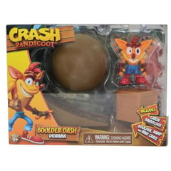 CRASH BANDICOOT - Diorama - Set Boulder Dash Crash