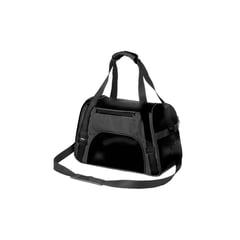 QUE PATAS PET SHOP - Bolso Transportador Negro Talla L