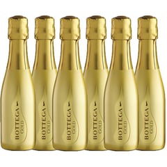 BOTTEGA - Espumante Gold Prosecco 200ml x 6 bot.