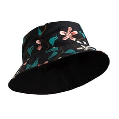 TODO GORROS PERU - Bucket hat reversible diseño floreado #08 -