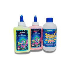 ARTESCO - Pack Para Hacer Slime Glow In The Dark Sun