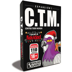 PAPALOMO GAMES - Contra todo mundo c.t.m.1 especial de navidad - edición limitada