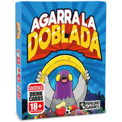 PAPALOMO GAMES - Juego de mesa agarra la doblada - drink cards