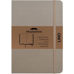 MOUSTACHINE - Libreta Classic Lino H Claro Mediano A5