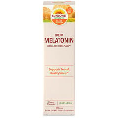 SUNDOWN - Melatonina 1mg 2 oz liquida naturals 59ml