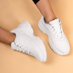 ARANNI - Zapatilla mujer lizeth blanco