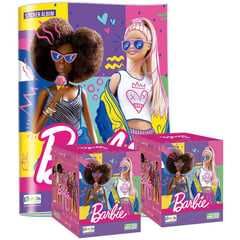EDITORIAL BERLIN - Barbie 2022, 1 álbum tapa blanda + 2 cajitas (100 sobres)