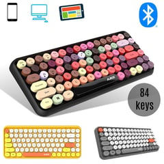 AJAX - Teclado Bluetooth Ajazz Pc Android Laptop Mac Linux Maquina Escribir