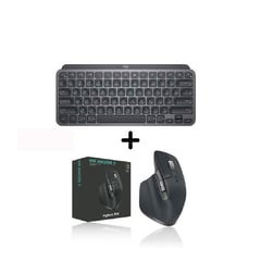 Combo Teclado MX Keys + Mouse MX Master 3 Wireless Black