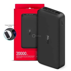 XIAOMI - Redmi Power Bank 20000 mAh 18W Carga Rápida