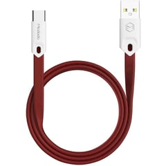 MCDODO - Paquete de 3 Cables USB a Tipo C Ultra Plano 1m Azul CA-4882