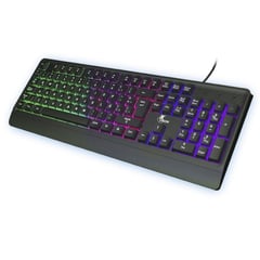 XTECH - Teclado CHEVALIER Multimedia videojuegos iluminación XTK-505S