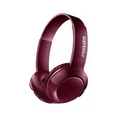 PHILIPS - Audífonos BASS Inalámbricos con micrófono SHB3075 Rojo