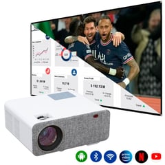 Proyector Smart Android 9.0 Bluetooth Sd500 Fullhd