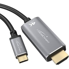 GENERICO - KabelDirekt Adaptador USB-C a HDMI 4K/2160p 60Hz Thunderbolt3/USB 3.1