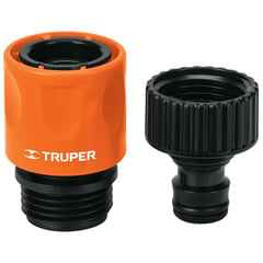 TRUPER - Conectores sistema click conexión rápido llave 12724