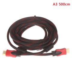 OEM - Cable HDMI - HDMI 5 Metros Trenzado Con Doble Filtro Full HD 3D V14