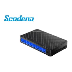 SCODENO - Switch s200-8ts 8x10/100m negro