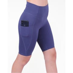 ALPHA FIT - Biker Short Mujer Pretina alta - Leggings - Ropa deportiva gym