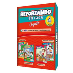 EDICIONES COQUITO - Pack Reforzando en Casa 4 años