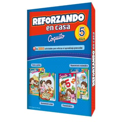 EDICIONES COQUITO - Pack Reforzando en Casa 5 años