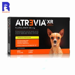 ATREVIA - Antipulgas Para Perro XR Mini 125mg 2- 4.5 kg