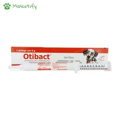 DRAG PHARMA - Otibact Jeringa Gel Ótico Para Perros X 5 Gr