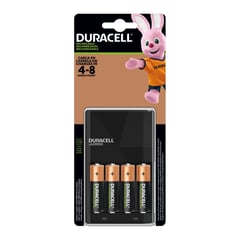 DURACELL - Kit Pilas Duracell Recargables 2500 mAh +Cargador