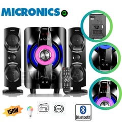 MICRONICS - Parlante 2.1 Shelby MIC S7011BT - Negro