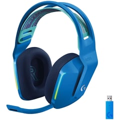 LOGITECH - AUDIFONO GAMER G733 RGB LGHTSPEED WIRELESS SONIDO 7.1 MICROFONO BLUE VOICE