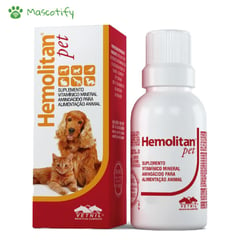 VETNIL - Suplemento Para Perros Y Gatos Hemolitan Pet X 30 Ml