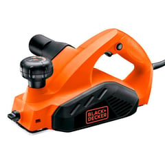 B & D - Cepillo Eléctrico 3 1/4" 650w 16500rpm Profesional Black & Decker