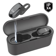 ILUV - Auriculares TrueBTAir Wireless Earbuds Case Cargador TRUEBTAIRBK