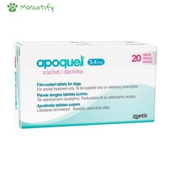 ZOETIS - Tratamiento Para Perros Con Alergias En La Piel Apoquel 5.4 Mg