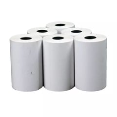 JPSYSTEMS - Caja 50 rollos 80x45 contómetro papel térmico 80x45mm 55gr