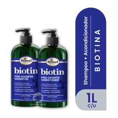 Super Pack - Biotina Procrecimiento 1l Shampoo Y Acondicionador