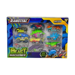 TEAMSTERZ - Beast Machines Autos de Metal Pack 10 Autos