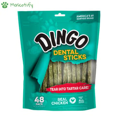 DINGO - Snack Para Cuidado Dental De Perros X 48 Un