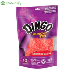 DINGO - Snack Para Perros Munchy Stix X 10 Un