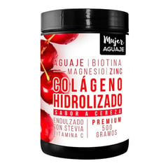 MUJER AGUAJE - Colágeno 500 g Sabor Cereza