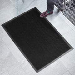 DECORPLAS - Felpudo Secado Specialnegro 60X80