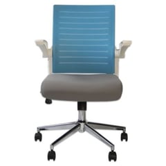 DECORPLAS - Silla De Oficina Ergonómica Onix Colors Celeste