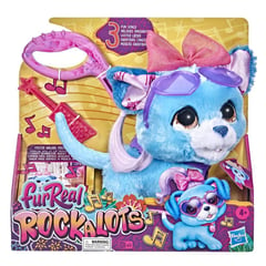 FURREAL FRIENDS - Peluche FurReal Rockalots Musical Perrito Interactivo